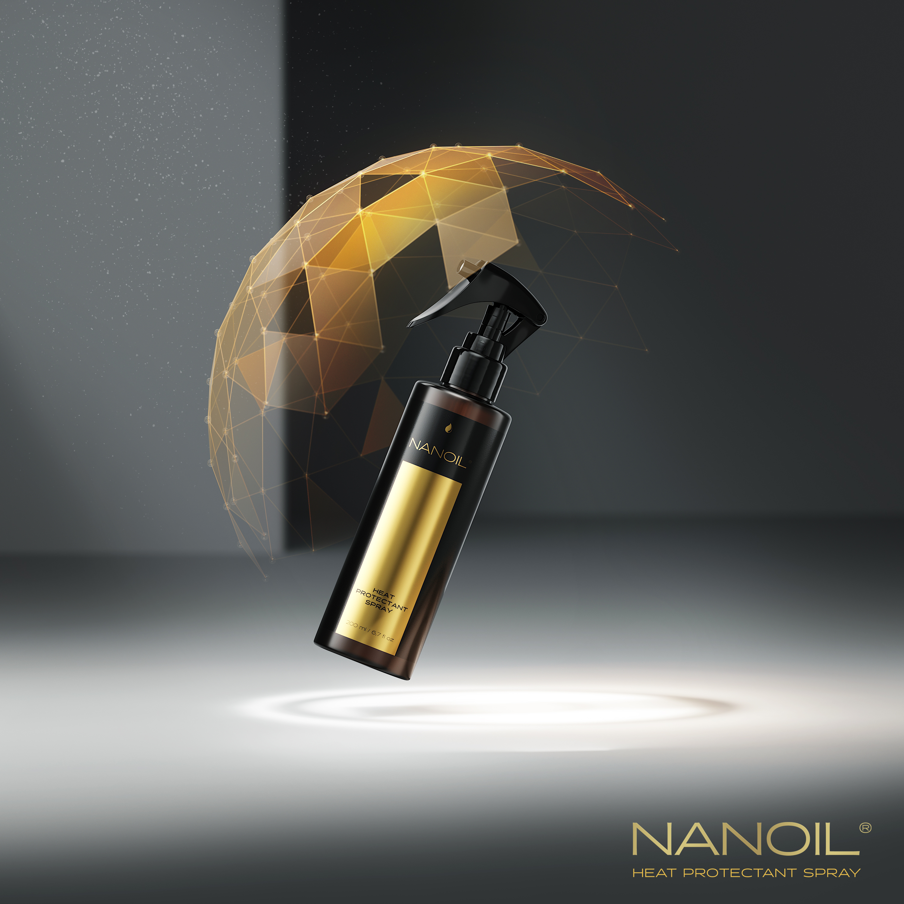 heat protectant spray nanoil