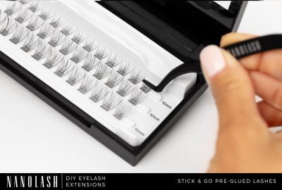 nanolash Előre ragasztott szempillák saját kezűleg